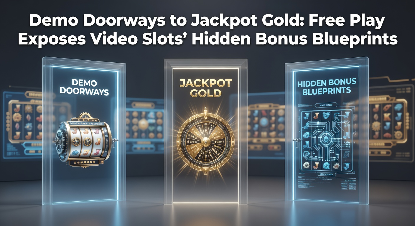 Vibrant video slot demo screen displaying intricate bonus wheel and jackpot counters activating in free play mode