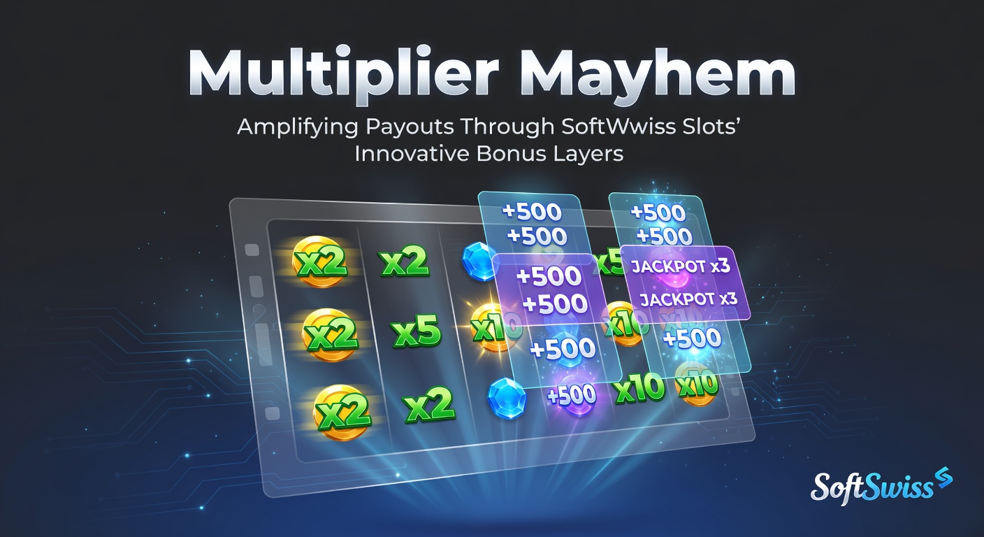 Close-up of a SoftSwiss slot bonus wheel with multiplier segments lighting up, arrows pointing to jackpot layers amid colorful animations