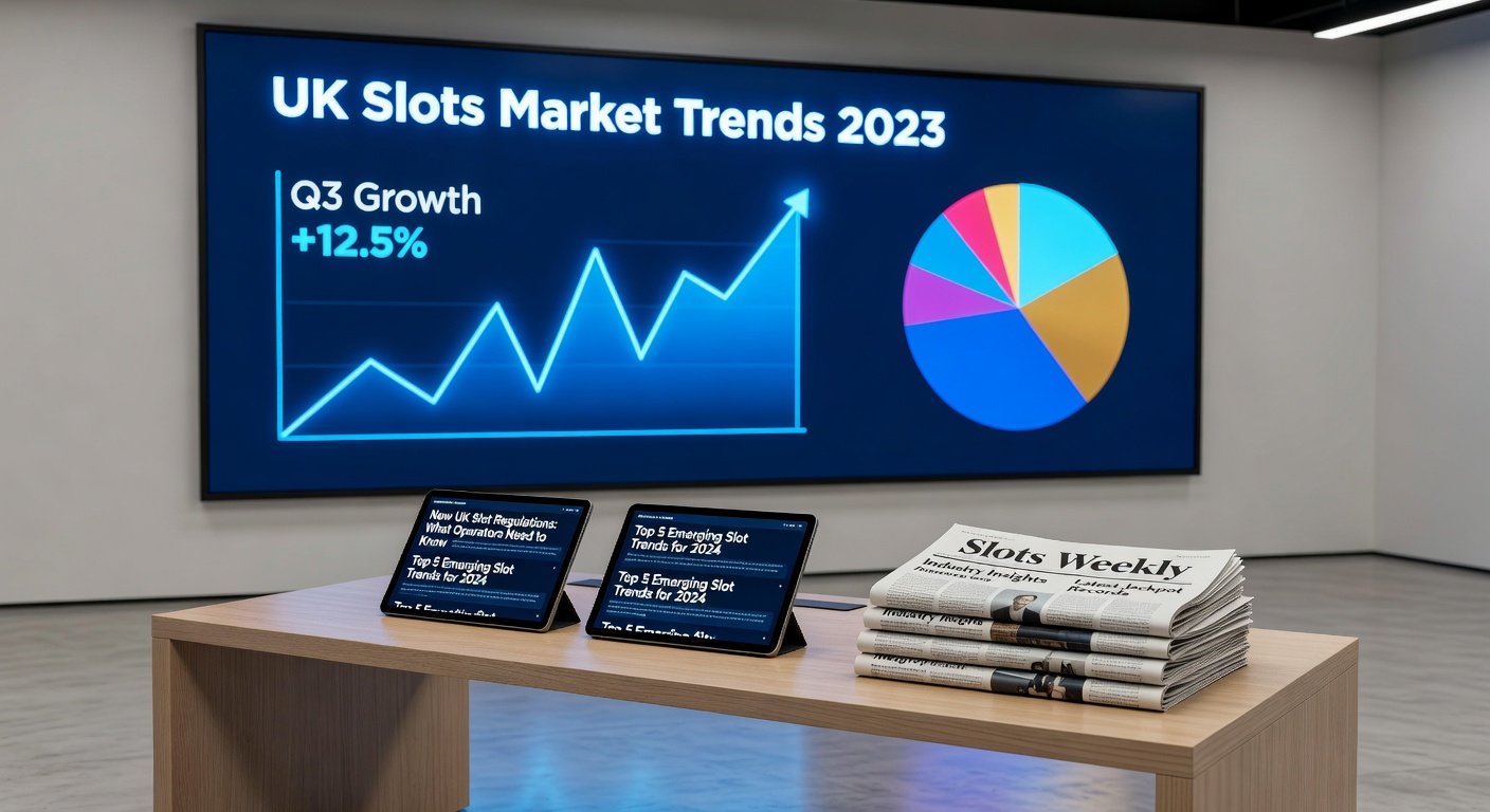 Digital illustration of UK online casino reforms with slot machines, regulatory icons, and safety shields highlighting stake limits and tax changes