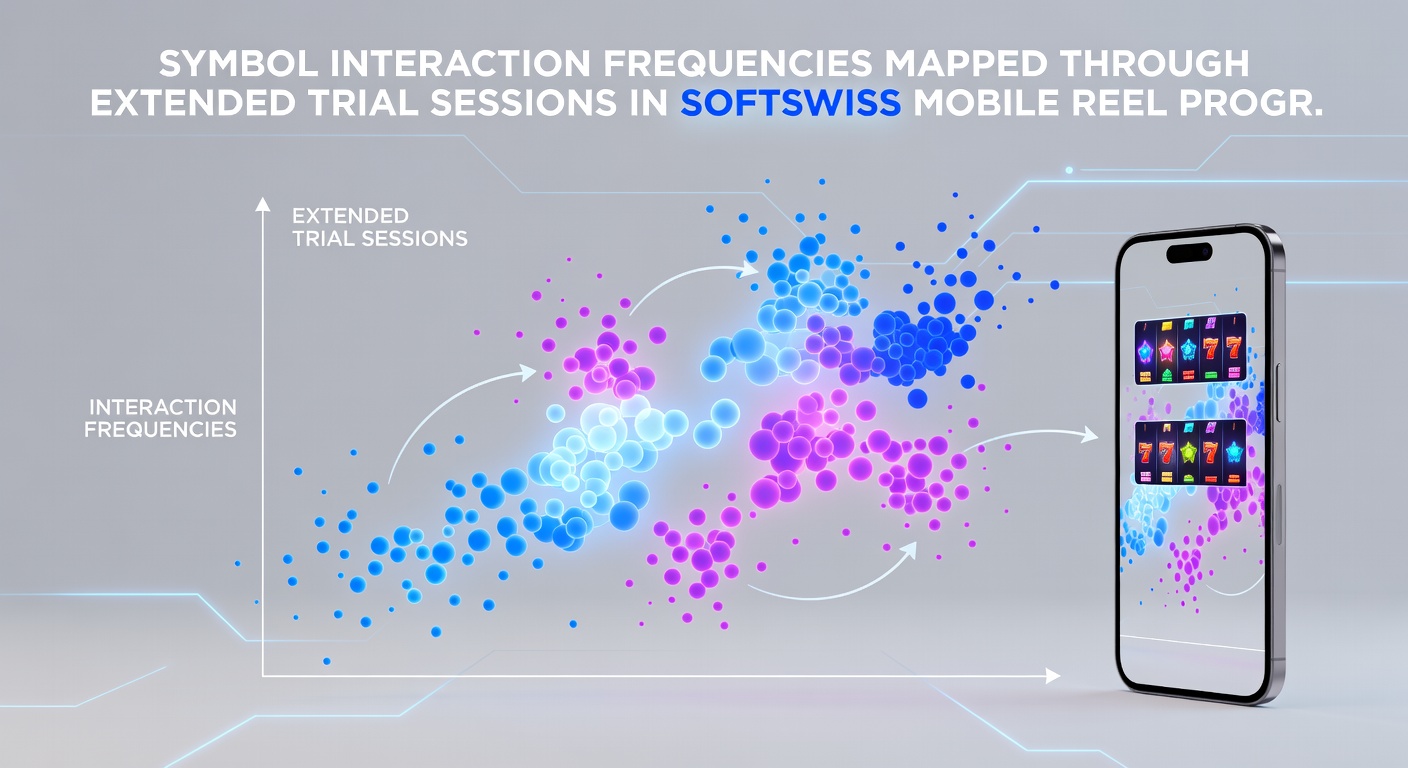 Mobile reel progressives showing symbol frequency overlays from SoftSwiss trial data