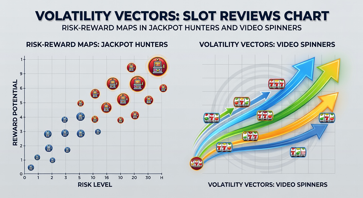 Detailed risk-reward heat map from a video slot review, highlighting volatility vectors for jackpot progressives and steady reel spinners